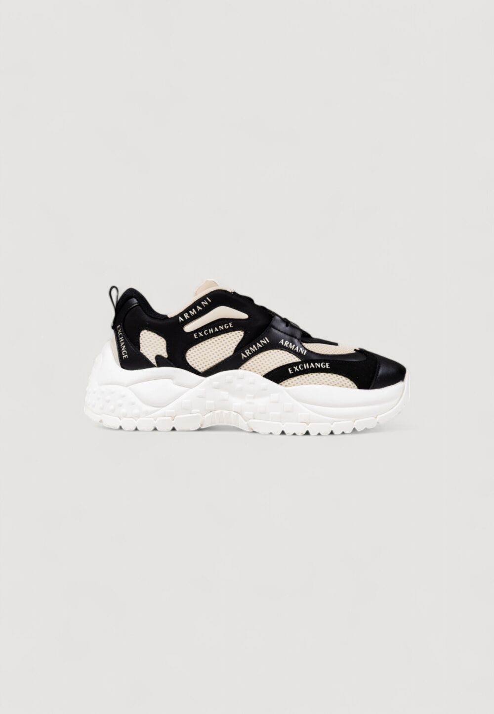 Sneakers Armani Exchange  Beige - Nero - Foto 1