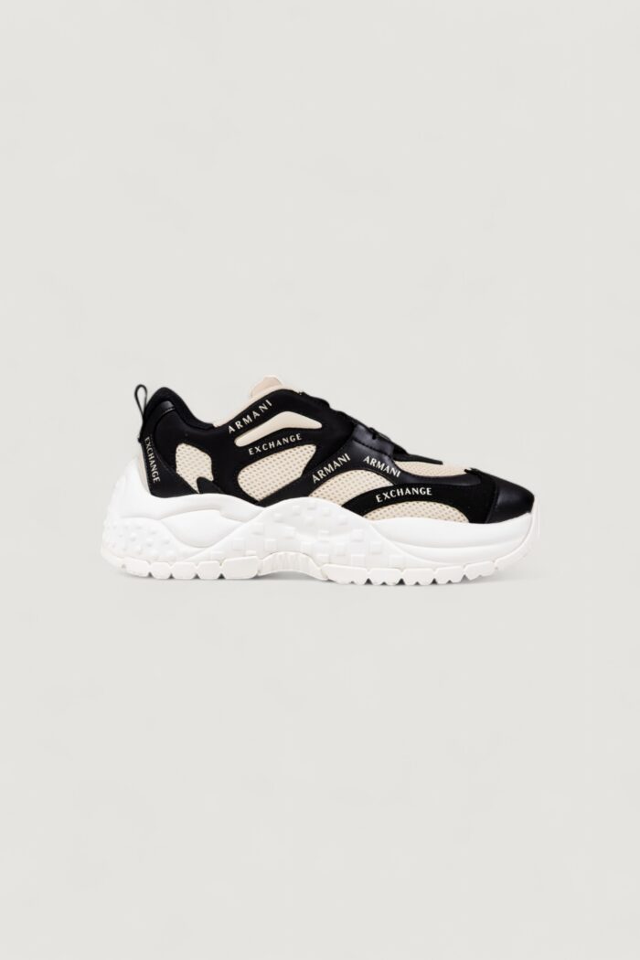 Sneakers Armani Exchange  Beige – Nero