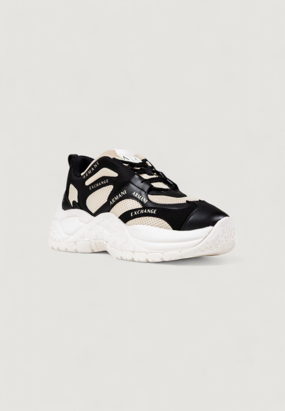 Sneakers Armani Exchange  Beige - Nero - Foto 2