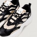 Sneakers Armani Exchange  Beige - Nero - Foto 3