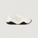Sneakers Armani Exchange  Bianco - Oro - Foto 1