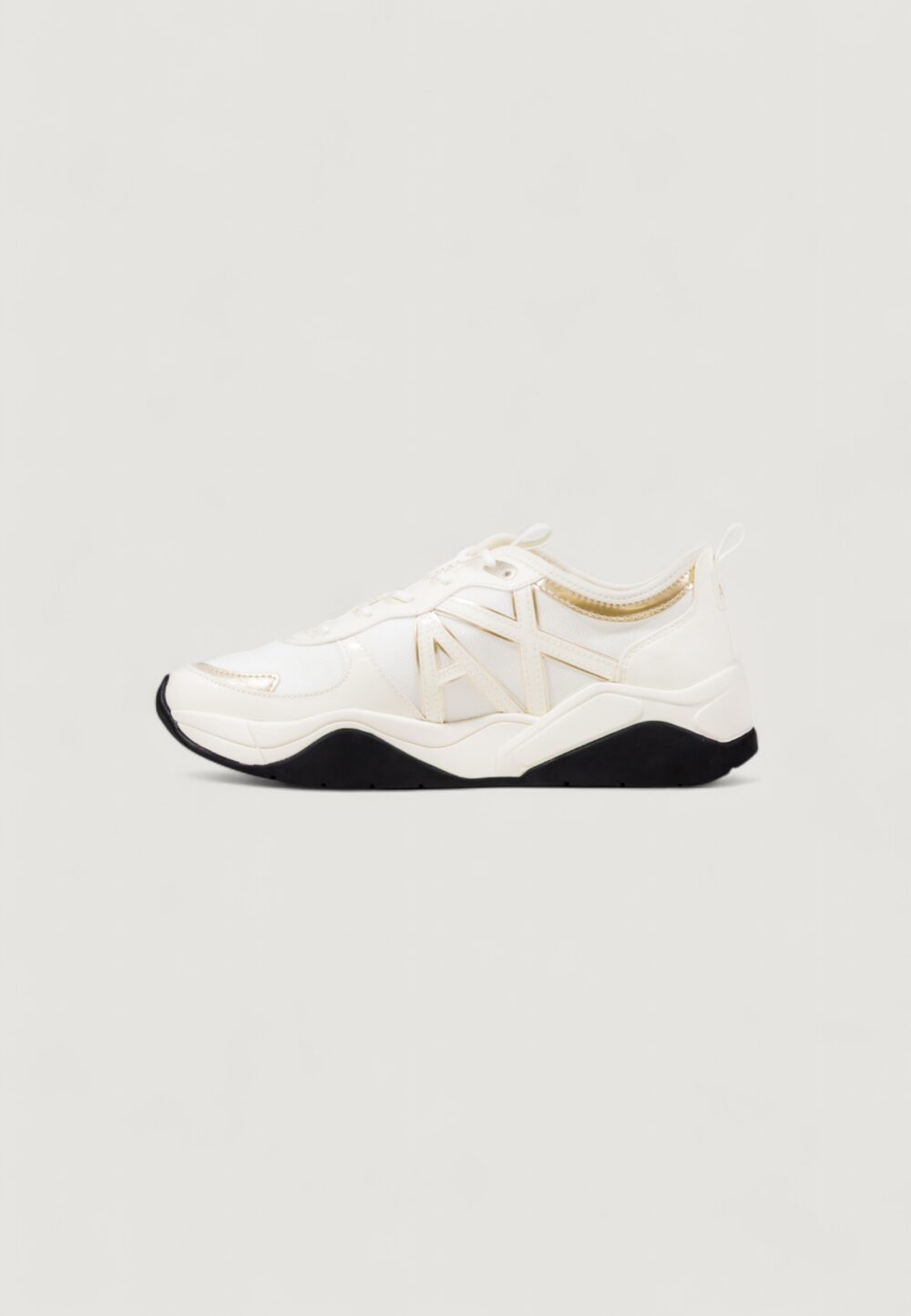 Sneakers Armani Exchange  Bianco - Oro - Foto 4