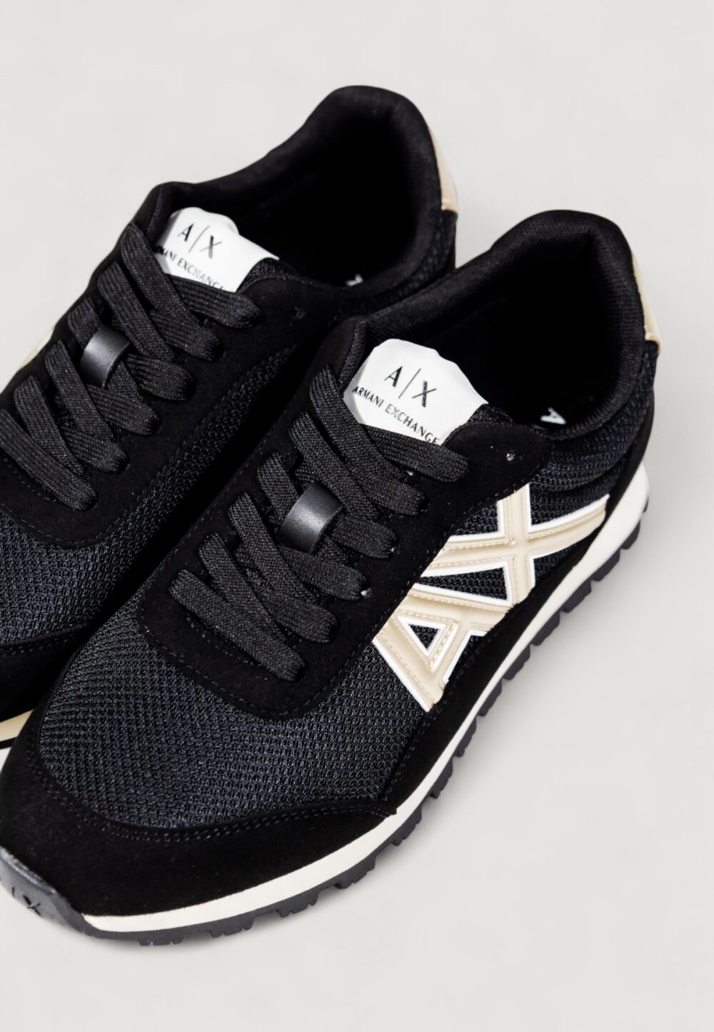 Sneakers Armani Exchange  Nero - Oro - Foto 3