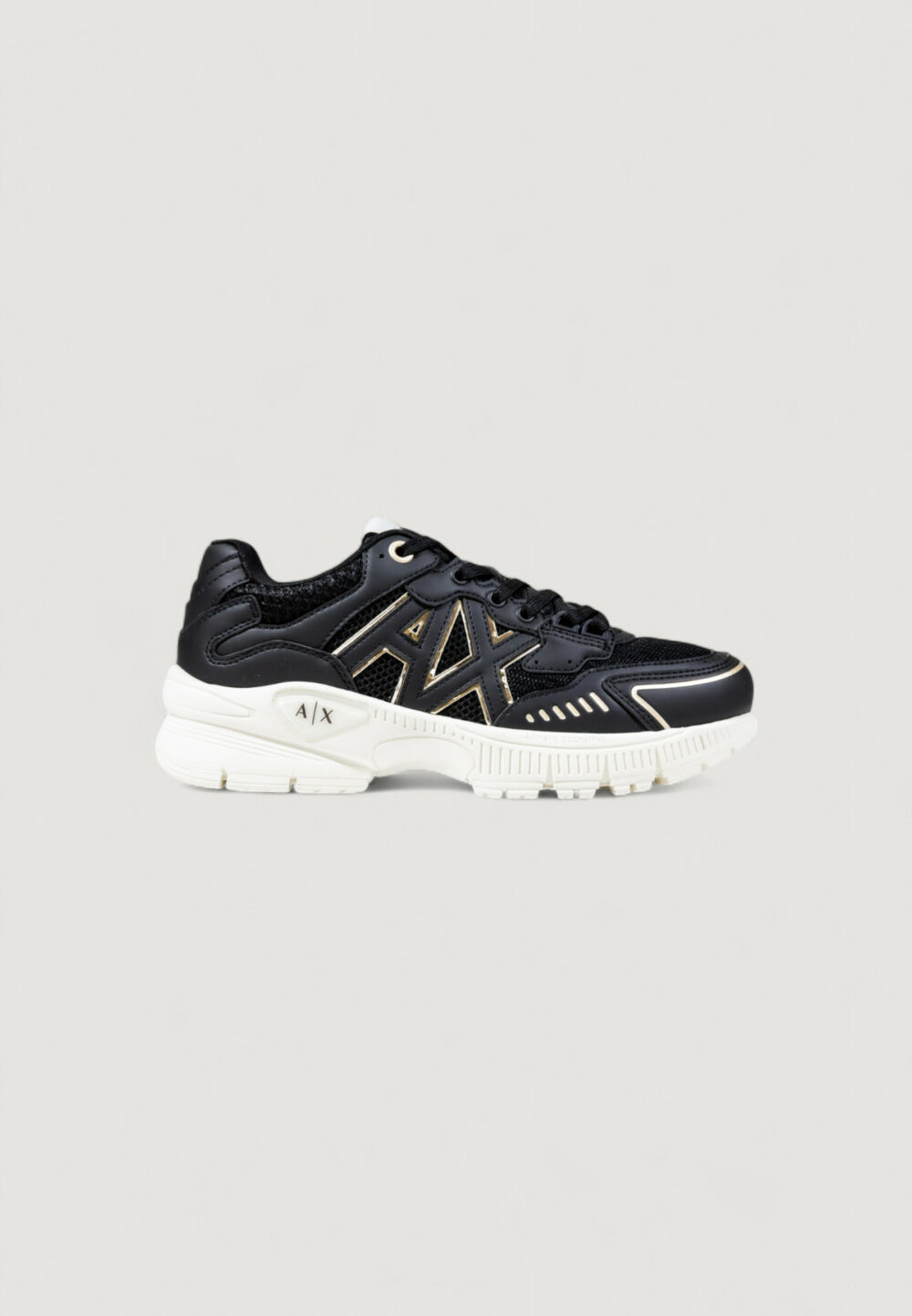 Sneakers Armani Exchange  Nero - Oro - Foto 1