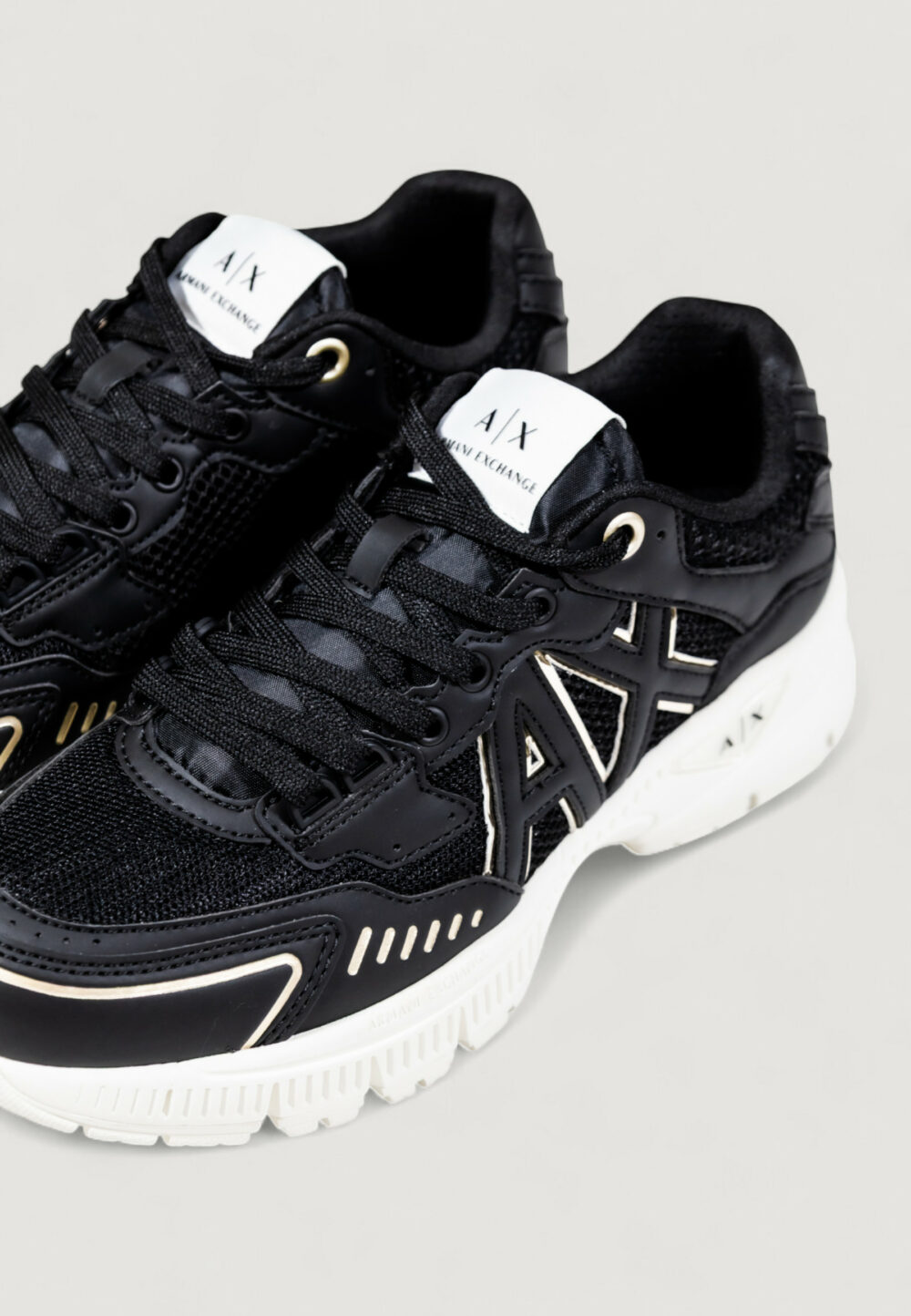 Sneakers Armani Exchange  Nero - Oro - Foto 3