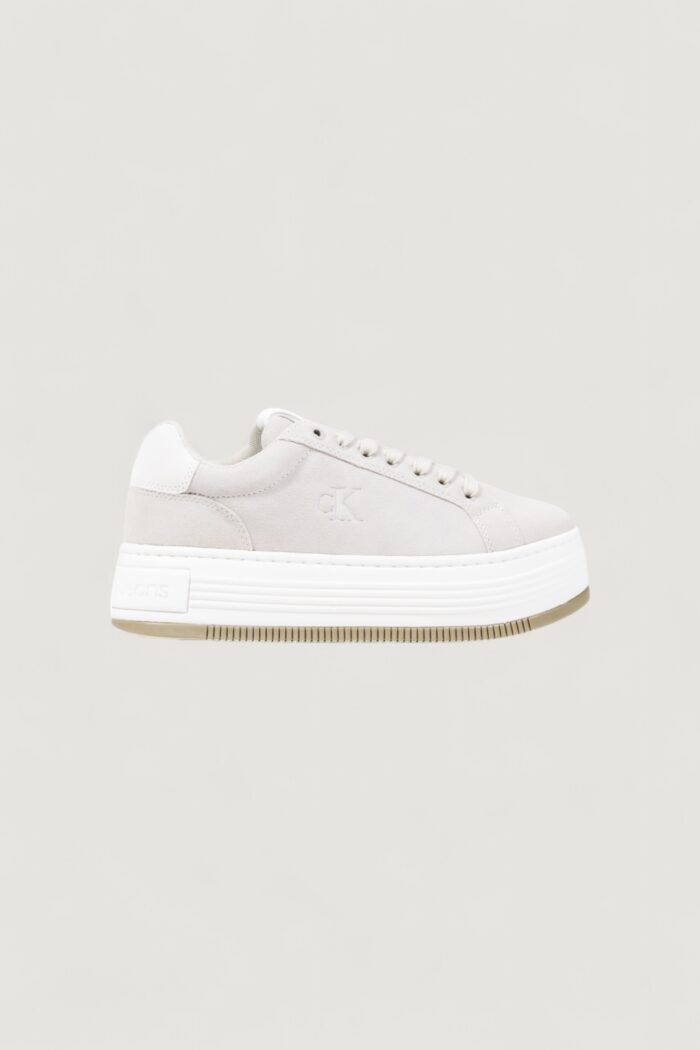 Sneakers Calvin Klein BOLD FLATF LOW LACE Grigio – YW0YW01839