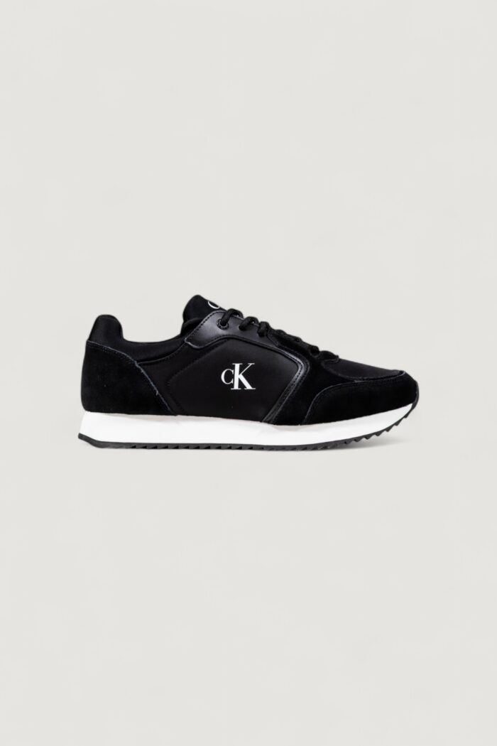 Sneakers Calvin Klein RUNNER LACEUP SOCK M Nero – YW0YW01644