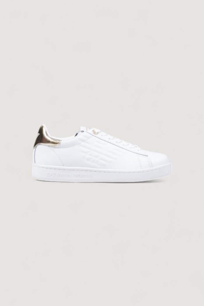 Sneakers Ea7  Bianco – Oro – 7X000331 AF10848