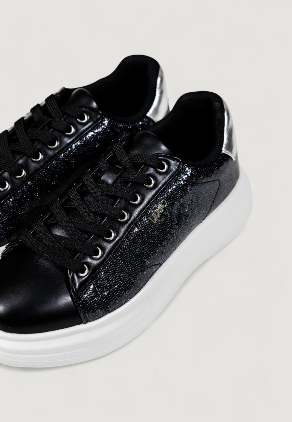 Sneakers Liu-Jo BABOL 01 Black Silver - Foto 2