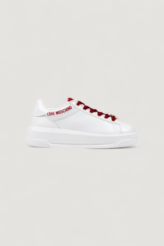 Sneakers Love Moschino  Bianco – JA15165G1N