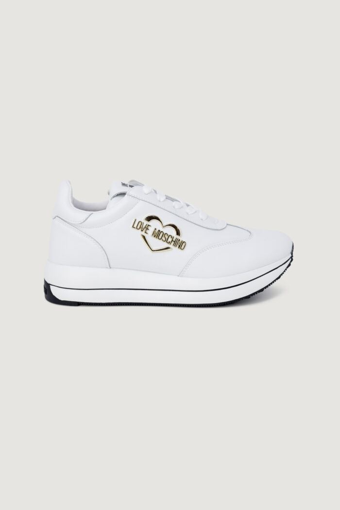 Sneakers Love Moschino RUN40 Bianco – JA15074G1HIA0100