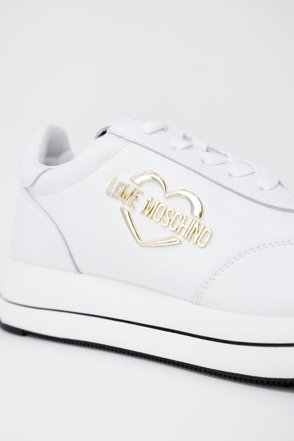 Sneakers Love Moschino RUN40 Bianco - Foto 3