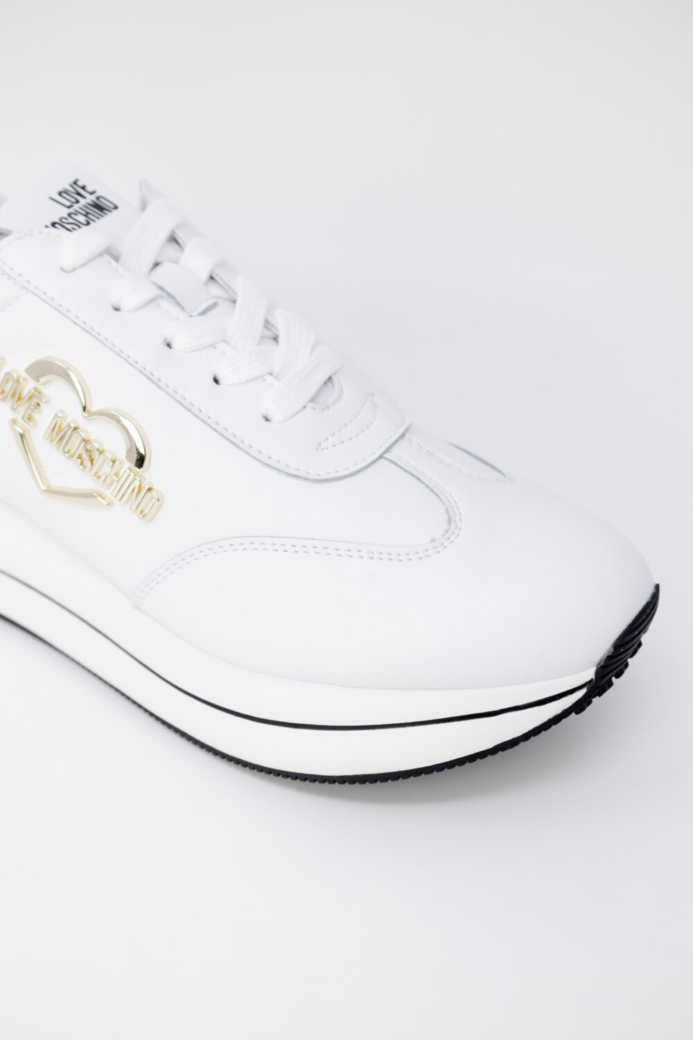 Sneakers Love Moschino RUN40 Bianco - Foto 4