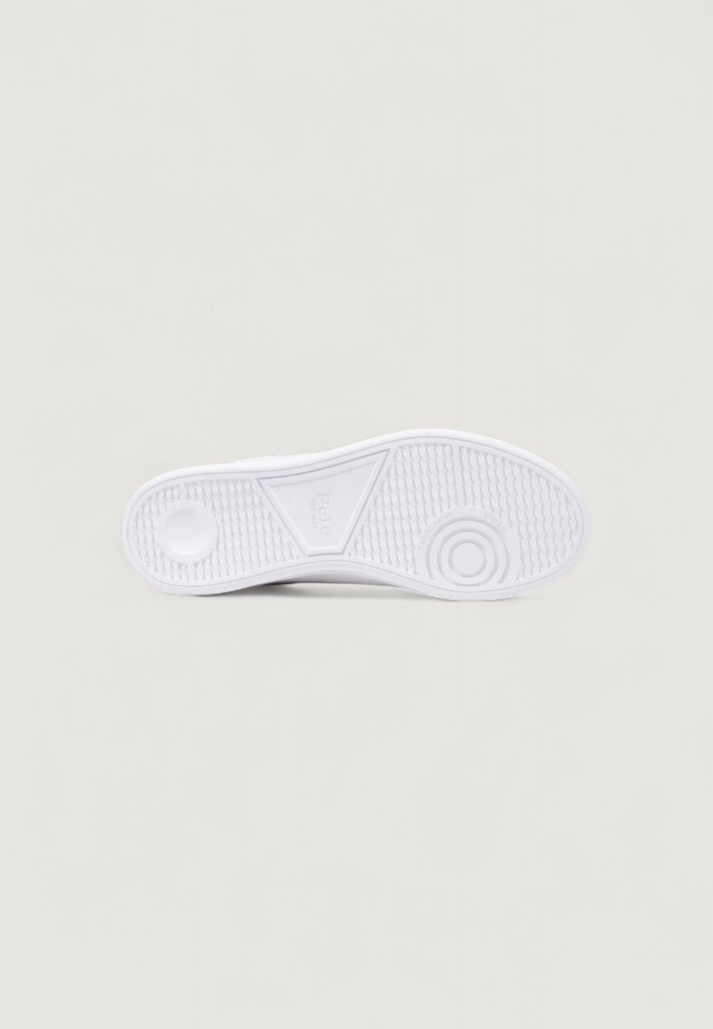 Sneakers Ralph Lauren HRT CT II-SNEAKERS-LOW TOP LACE Bianco - Blu - Foto 5