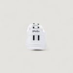 Sneakers Ralph Lauren HRT CT II-SNEAKERS-LOW TOP LACE Bianco - Foto 4