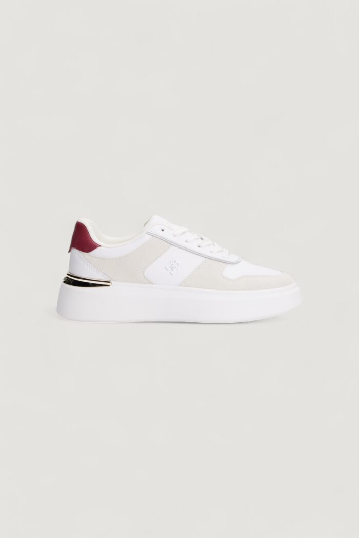 Sneakers Tommy Hilfiger TH FASHION COURT MIX Bianco – FW0FW08632