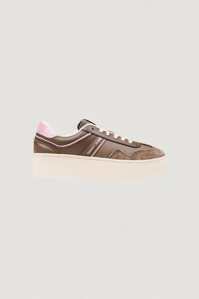 Sneakers Tommy Hilfiger THE GREENWICH FLATFO Marrone