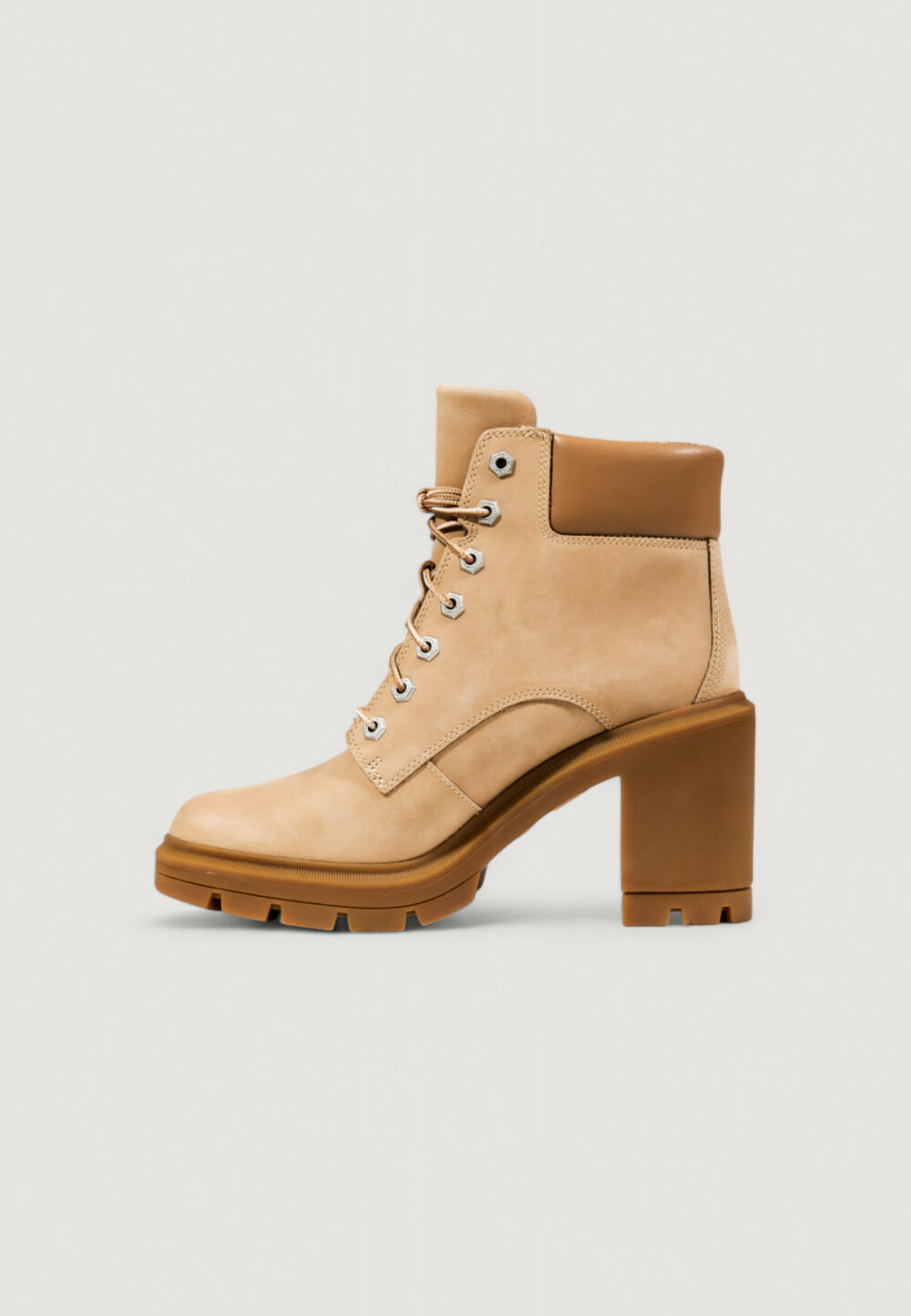 Stivali TIMBERLAND MID LACE BOOT Beige chiaro - Foto 3