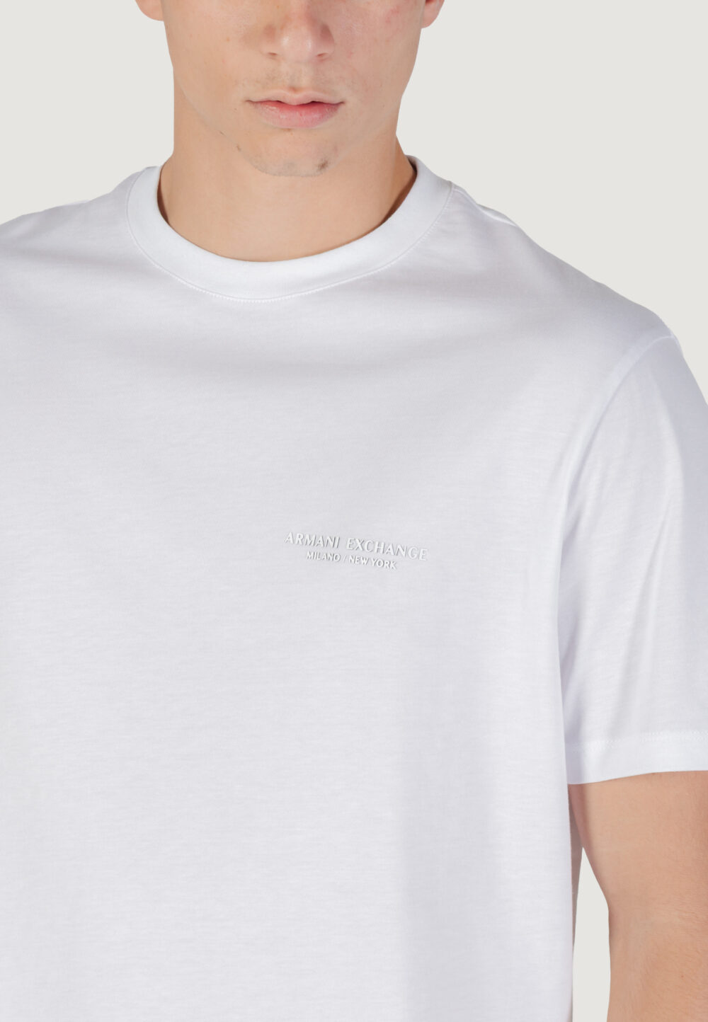 T-shirt Armani Exchange  Bianco - Foto 5