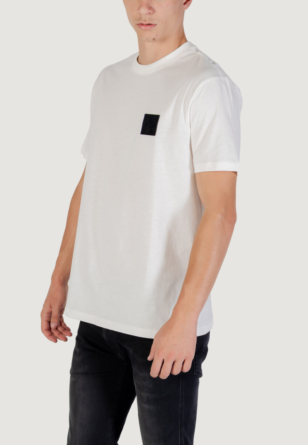 T-shirt Armani Exchange  Bianco - Foto 3