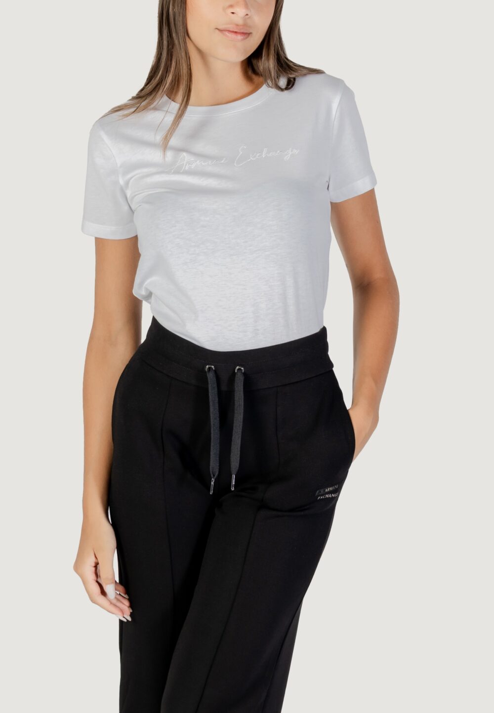 T-shirt Armani Exchange  Bianco - Foto 1