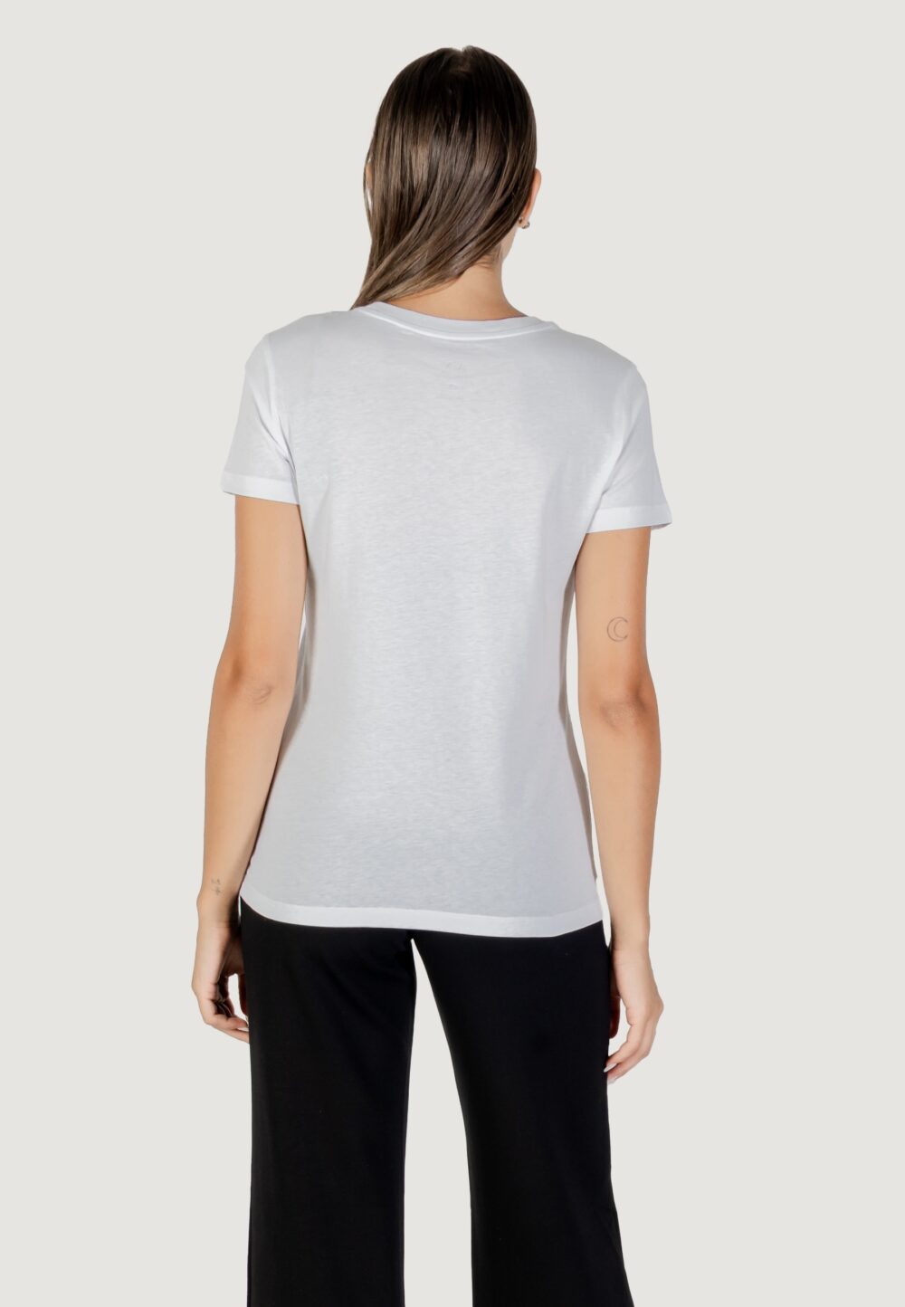 T-shirt Armani Exchange  Bianco - Foto 5