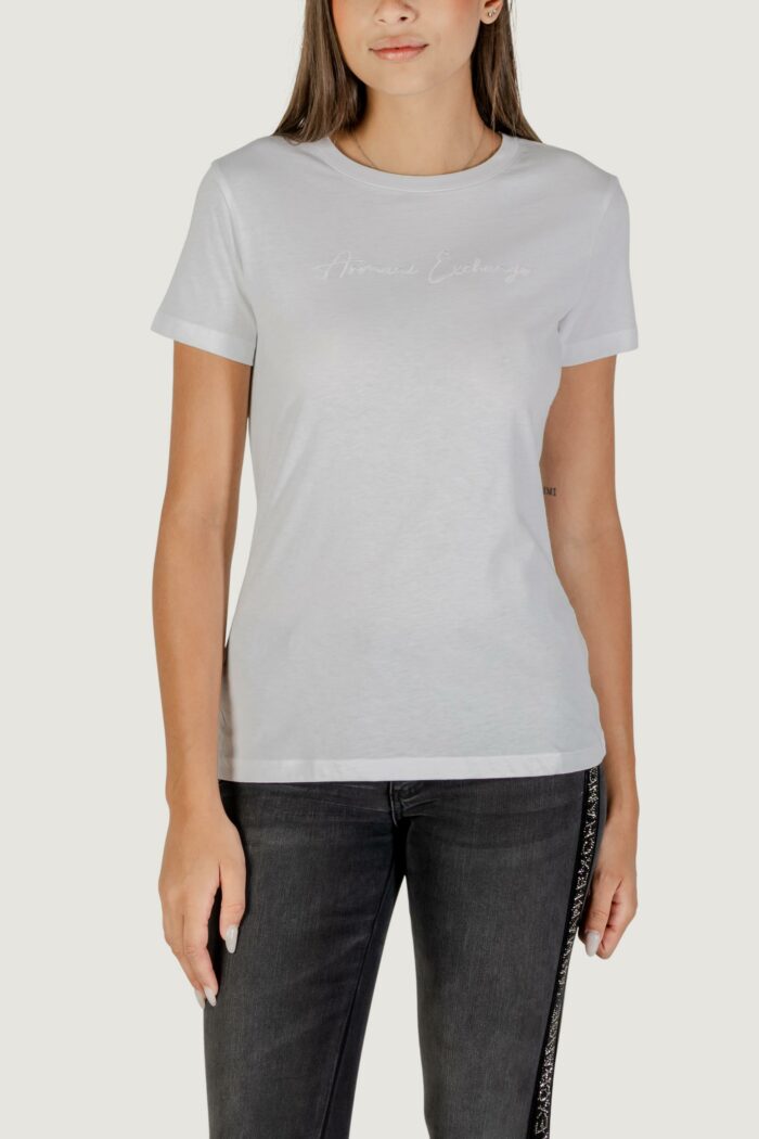 T-shirt Armani Exchange  Bianco