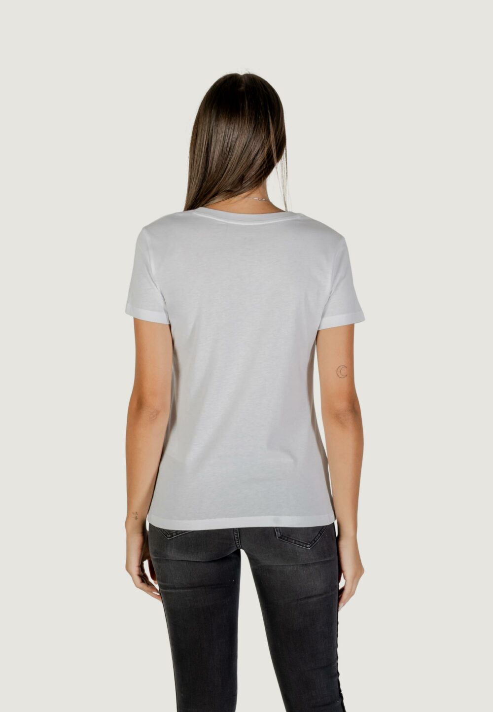 T-shirt Armani Exchange  Bianco - Foto 4
