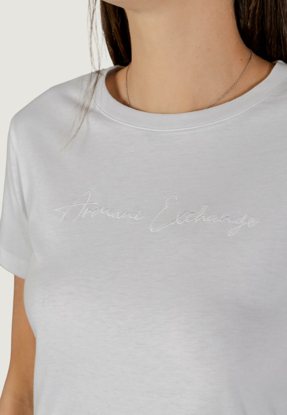 T-shirt Armani Exchange  Bianco - Foto 2