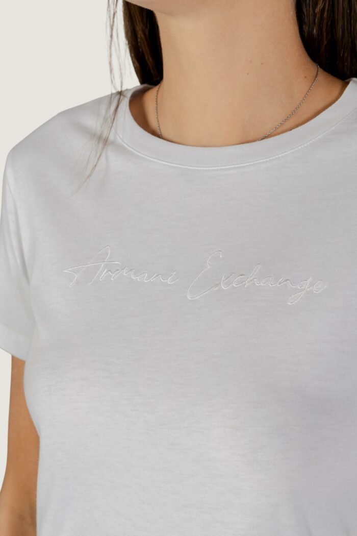 T-shirt Armani Exchange  Bianco