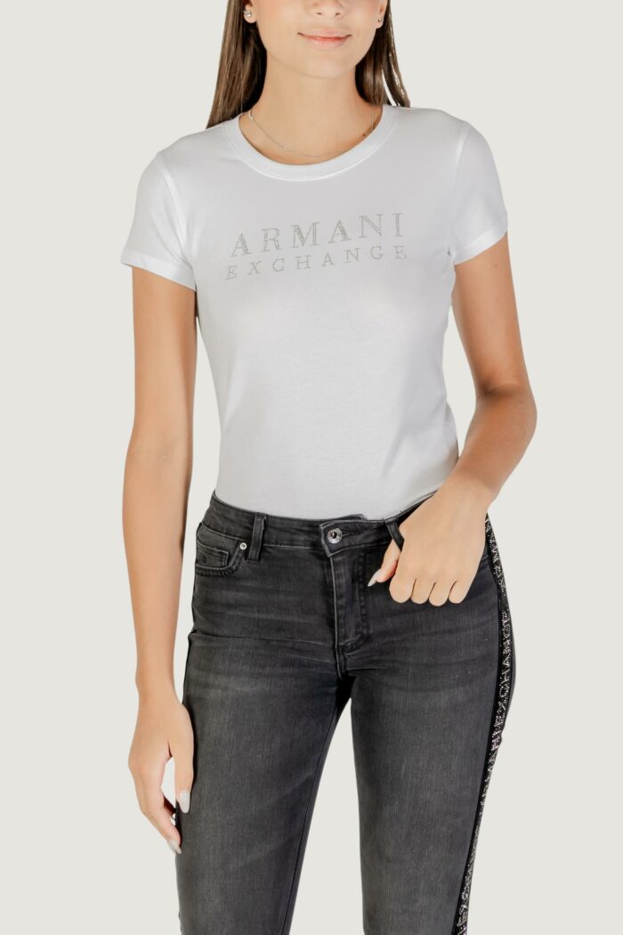 T-shirt Armani Exchange  Bianco
