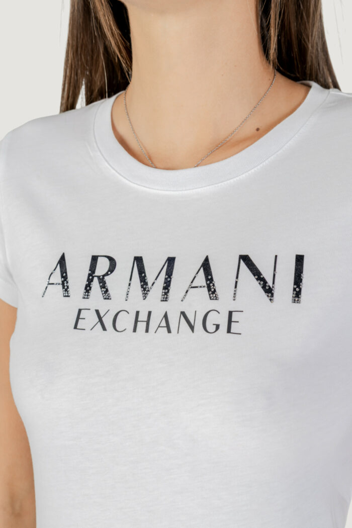 T-shirt Armani Exchange  Bianco
