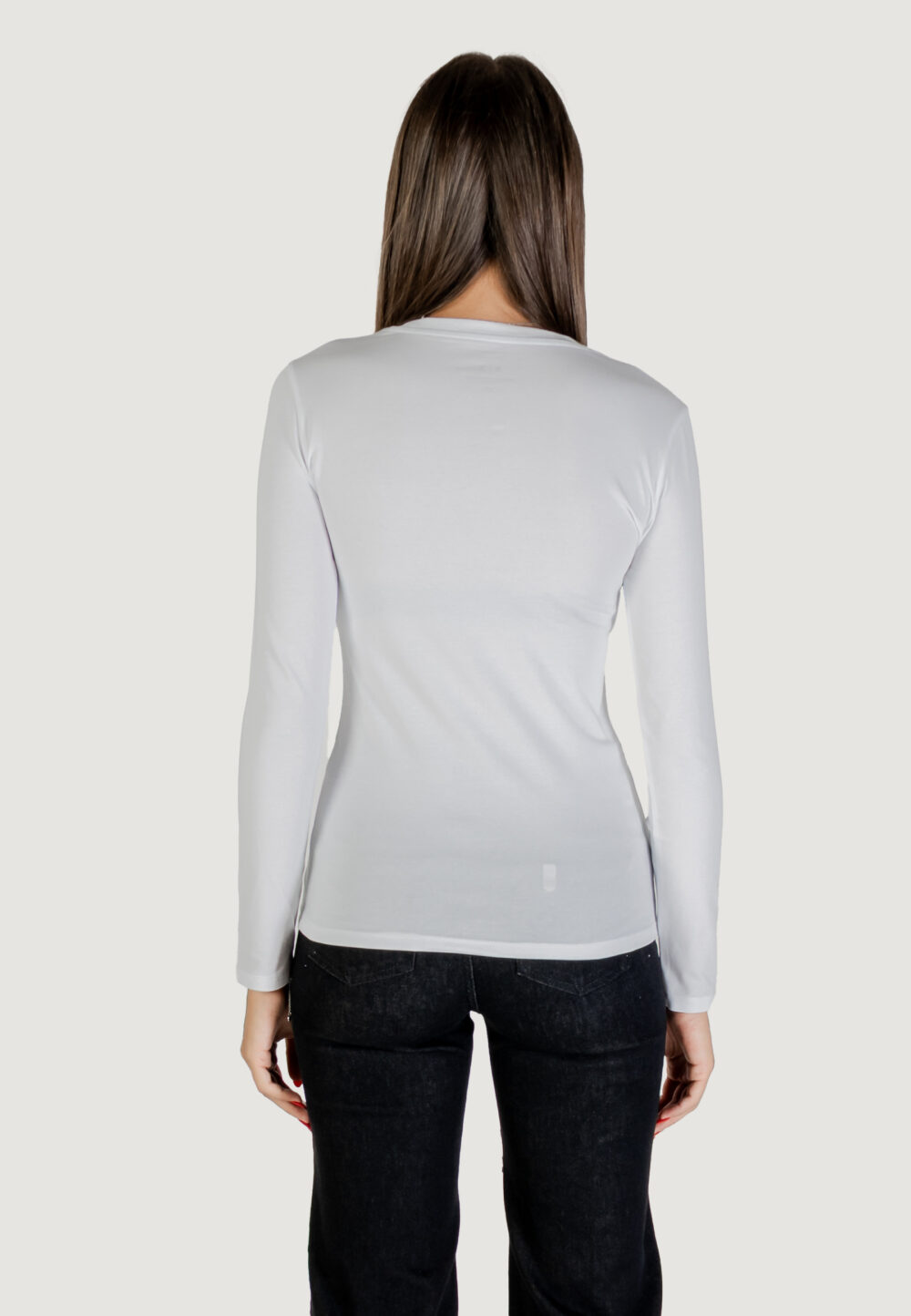 T-shirt Armani Exchange  Bianco - Foto 4