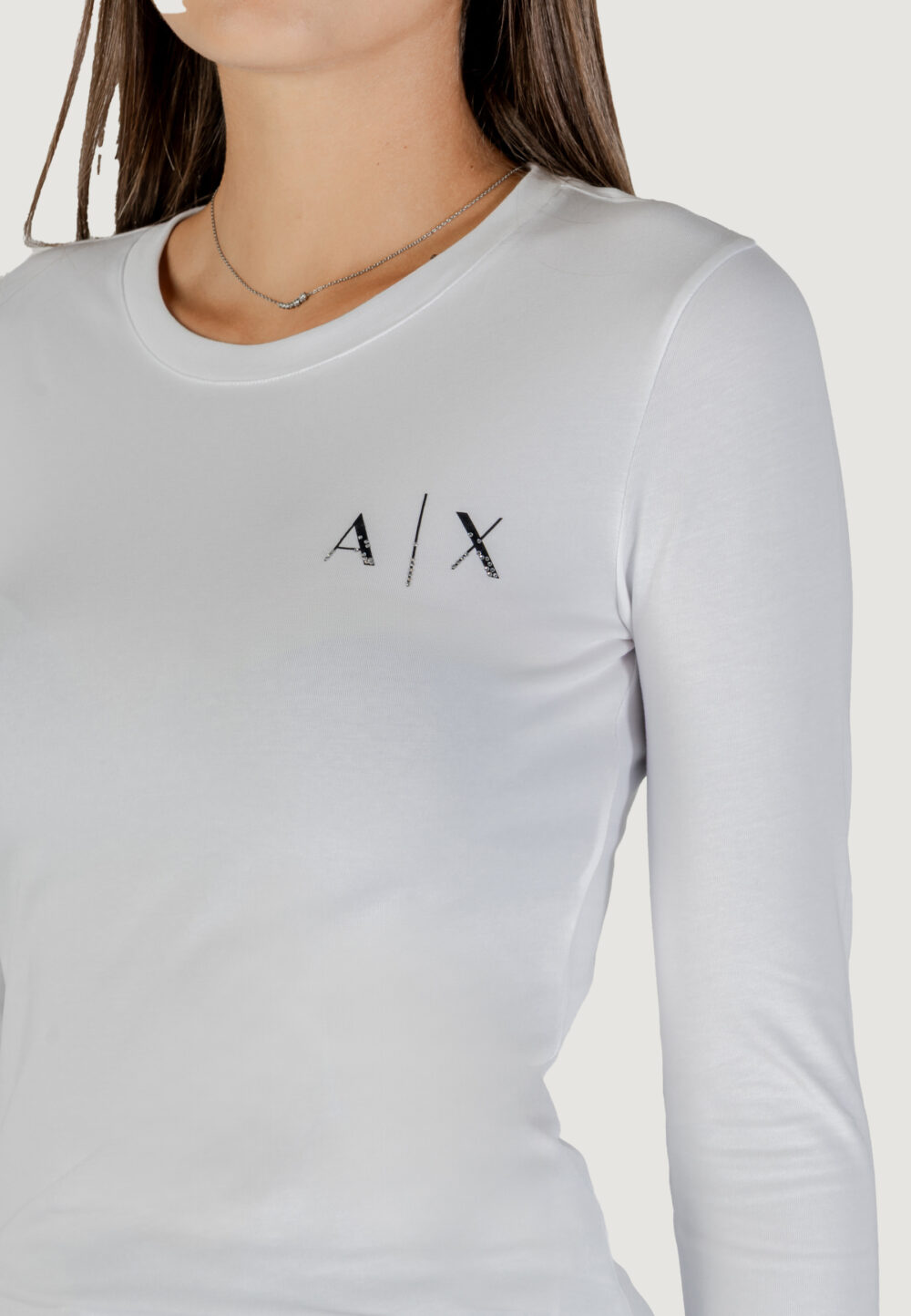 T-shirt Armani Exchange  Bianco - Foto 5