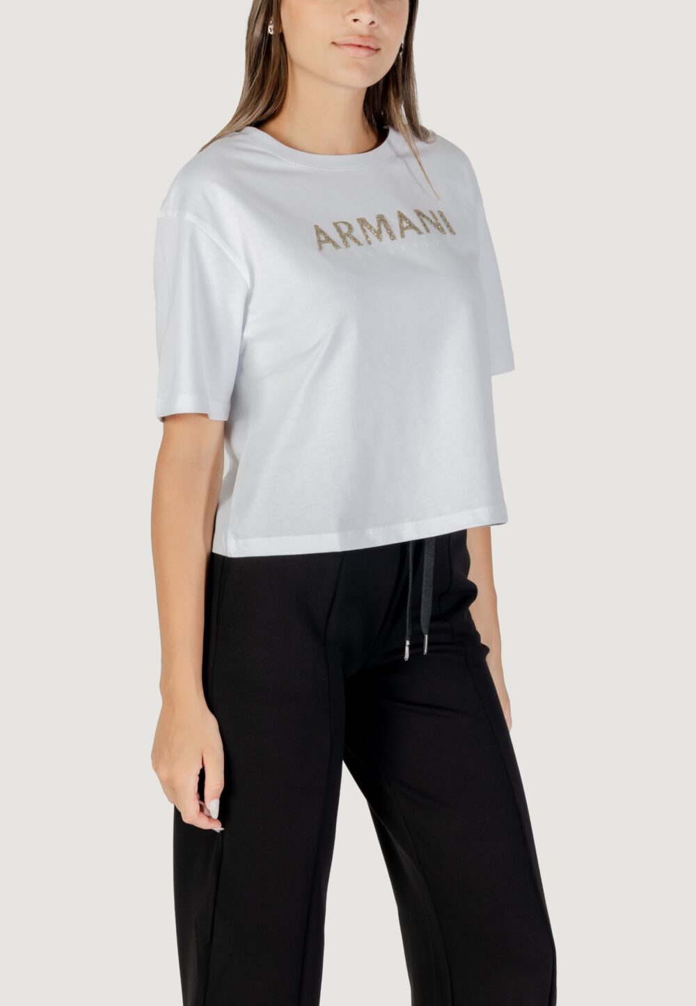 T-shirt Armani Exchange  Bianco - Foto 2