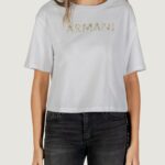 T-shirt Armani Exchange  Bianco - Foto 2