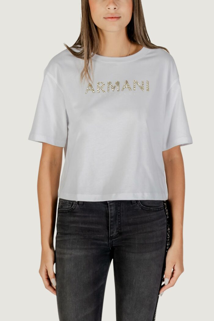 T-shirt Armani Exchange  Bianco