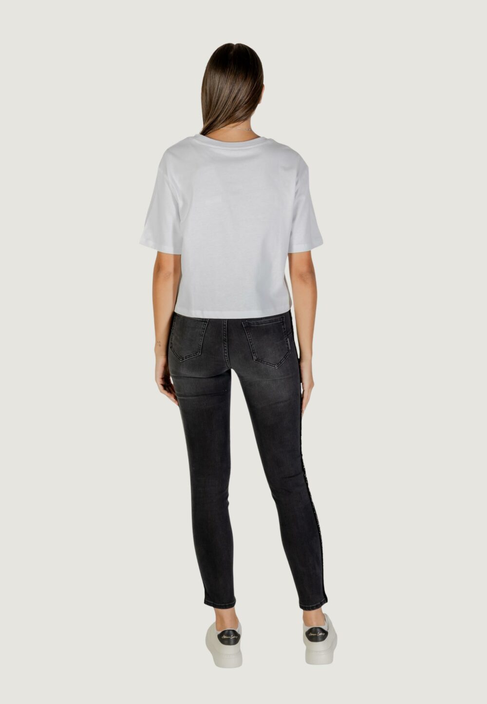 T-shirt Armani Exchange  Bianco - Foto 5