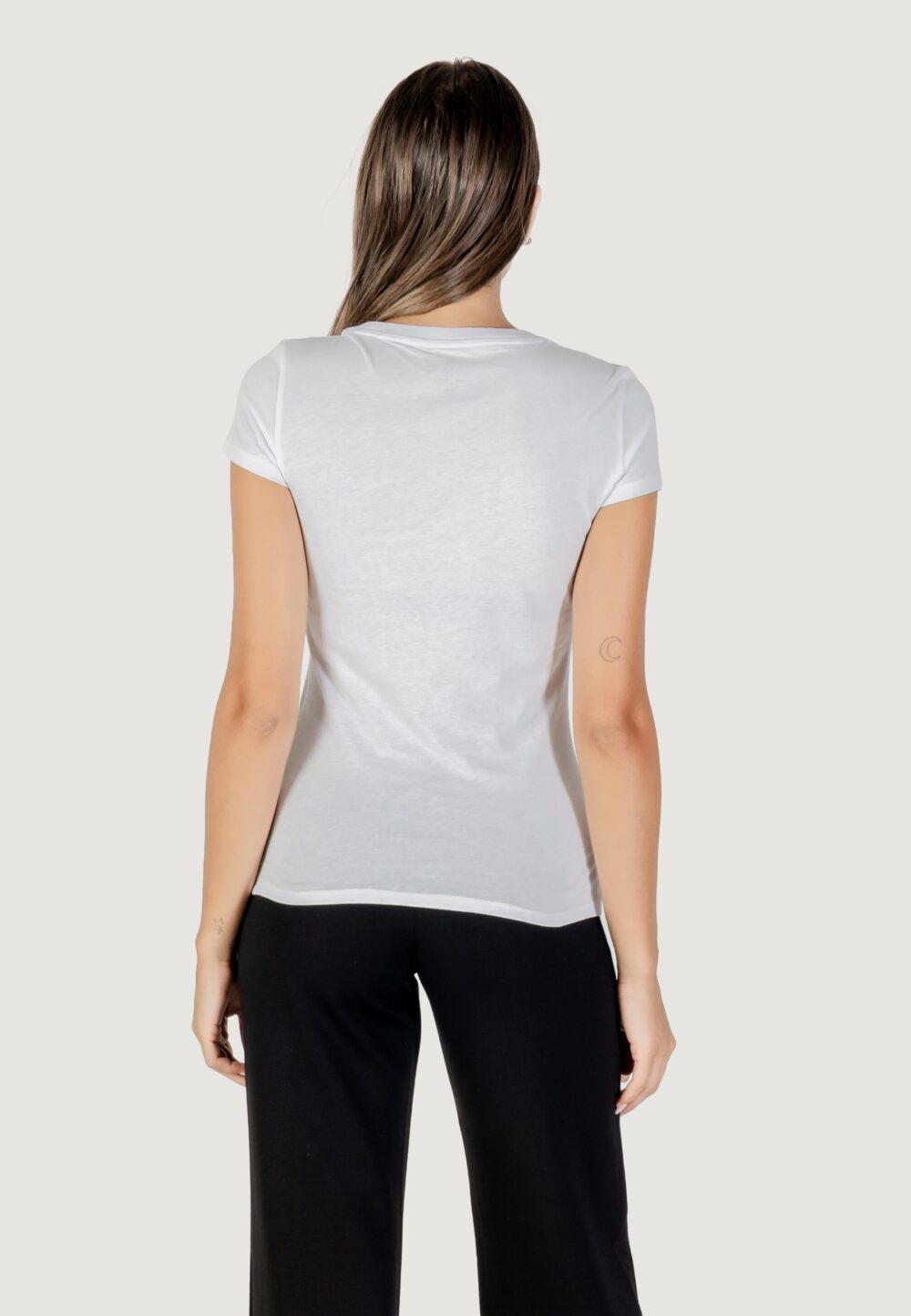 T-shirt Armani Exchange  Bianco - Foto 5