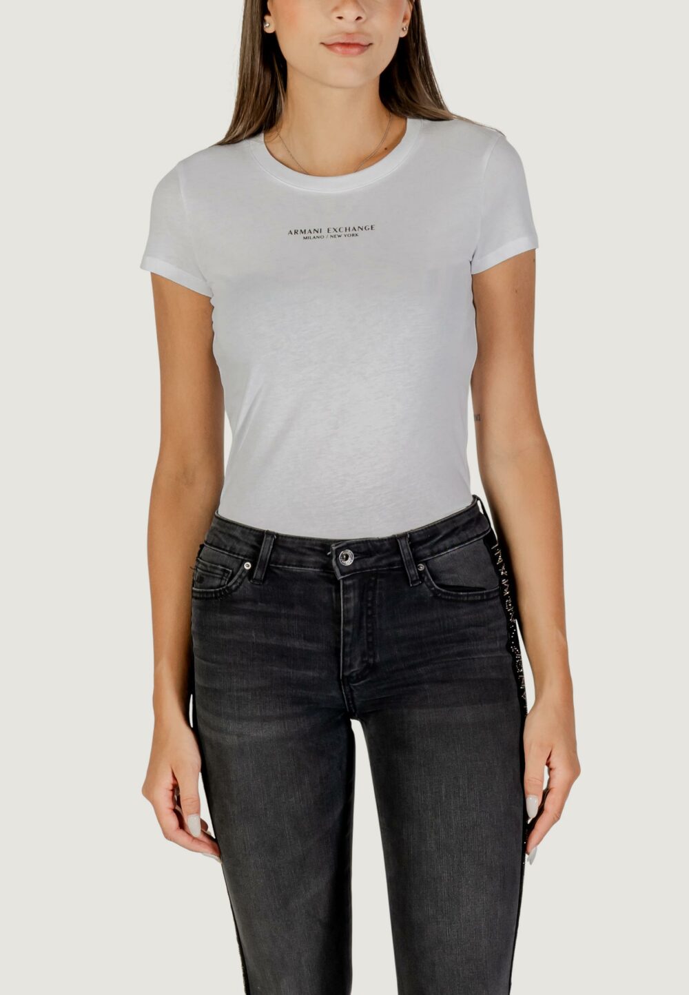 T-shirt Armani Exchange  Bianco - Foto 1