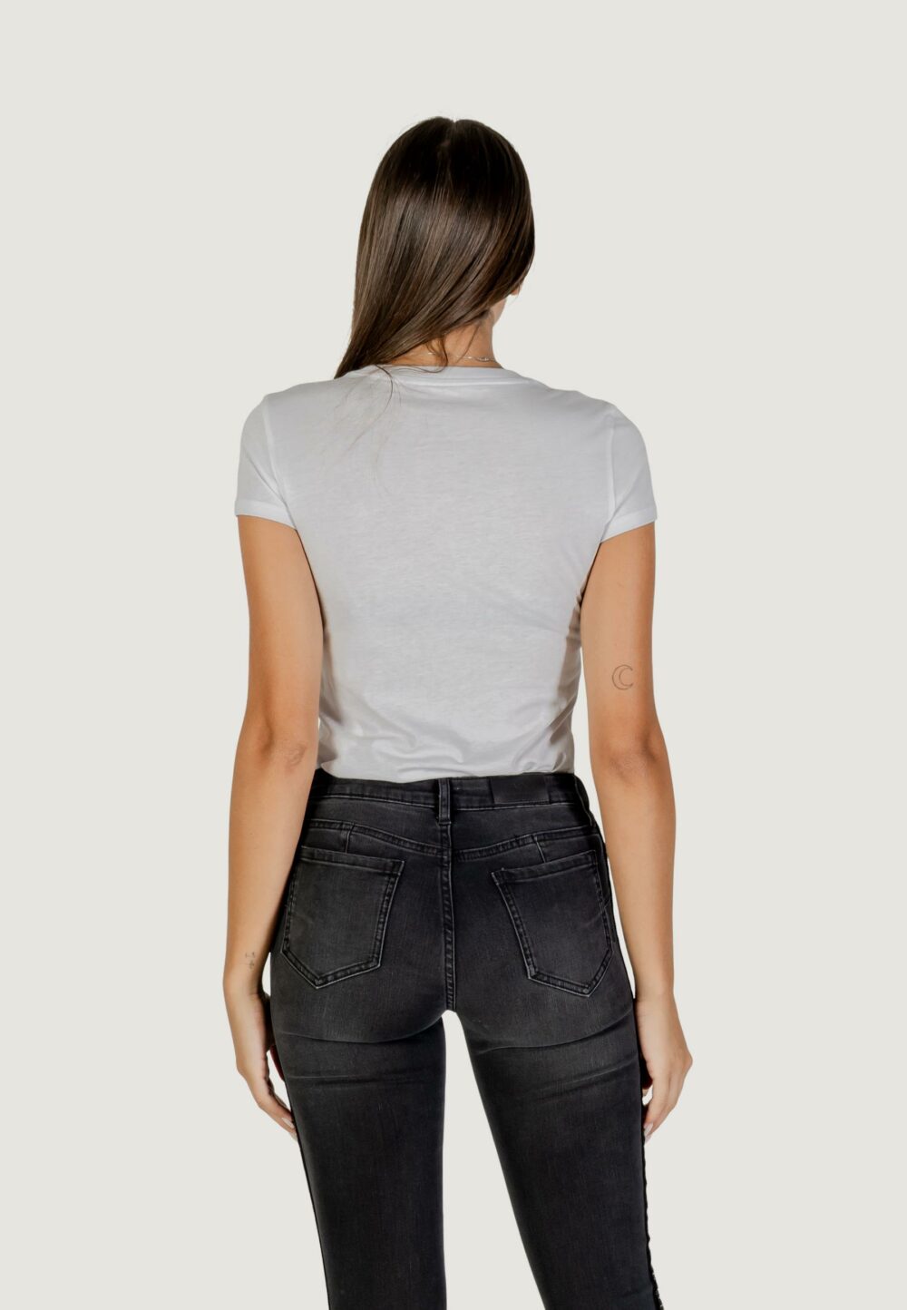 T-shirt Armani Exchange  Bianco - Foto 4