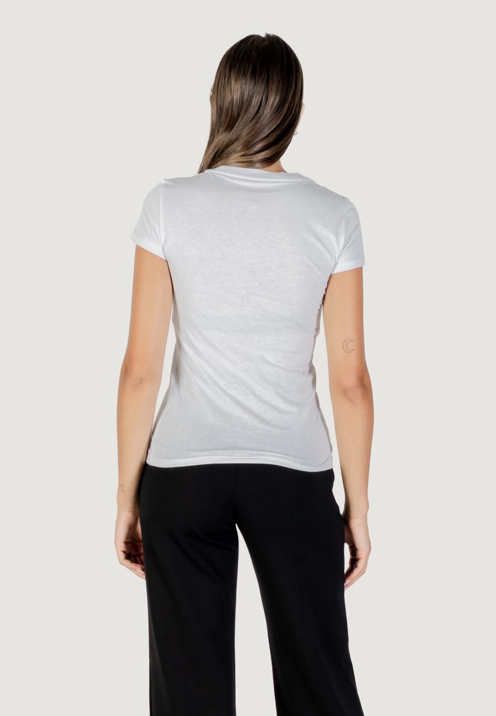 T-shirt Armani Exchange  Bianco - Foto 5