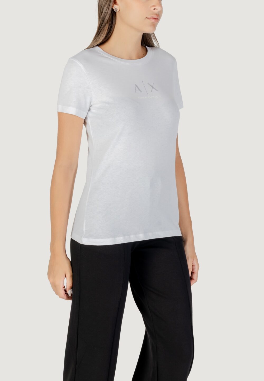 T-shirt Armani Exchange  Bianco - Foto 3