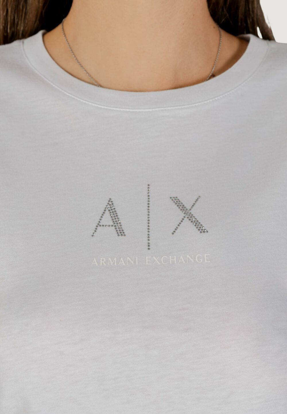 T-shirt Armani Exchange  Bianco - Foto 5