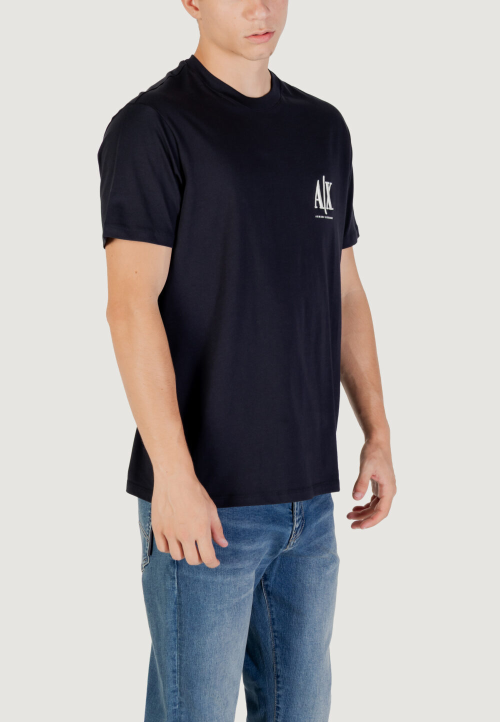T-shirt Armani Exchange  Blue scuro - Foto 3