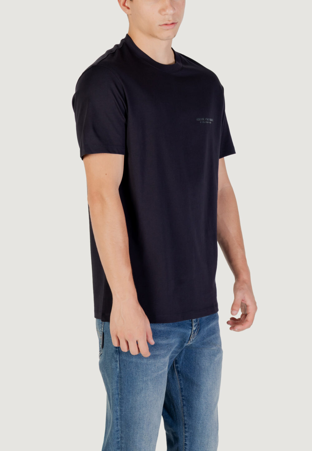 T-shirt Armani Exchange  Blue scuro - Foto 3