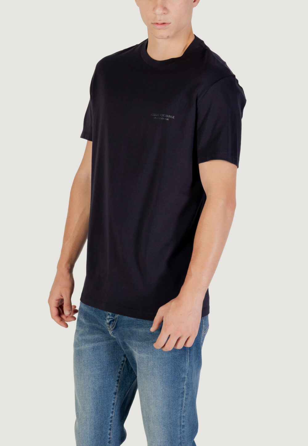 T-shirt Armani Exchange  Blue scuro - Foto 4
