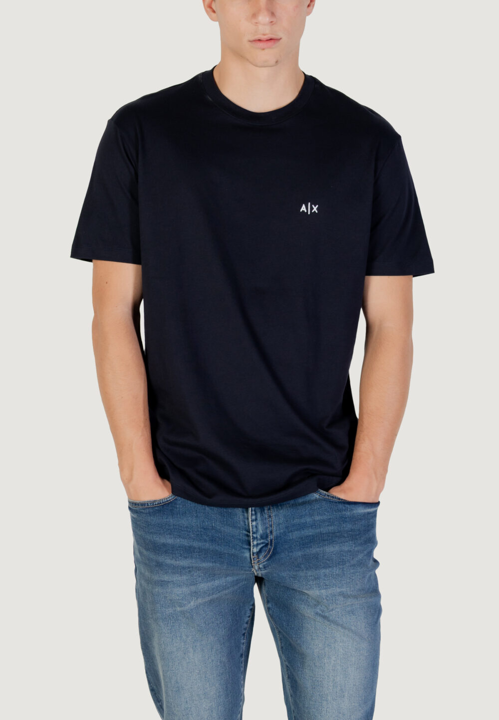 T-shirt Armani Exchange  Blue scuro - Foto 1