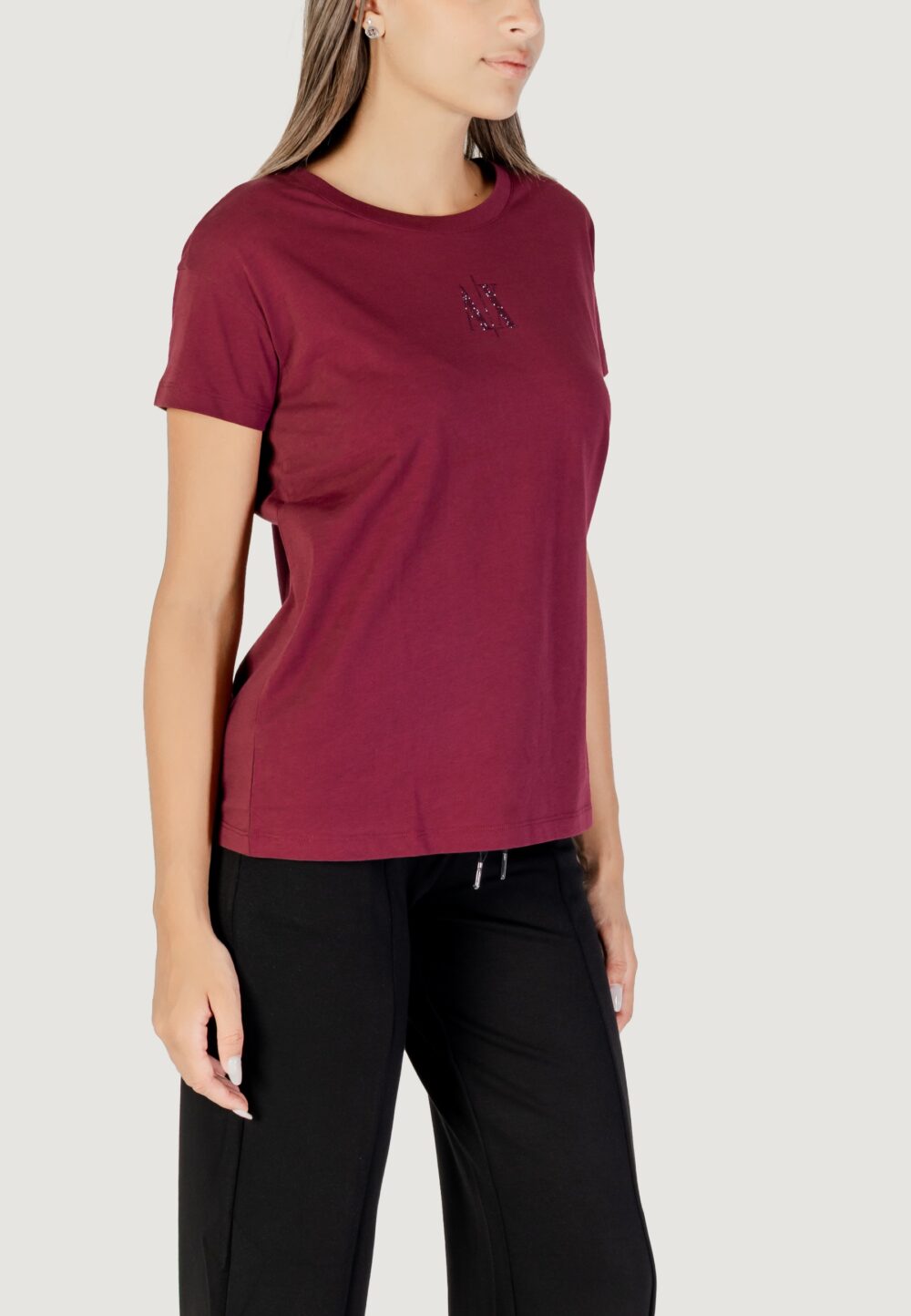 T-shirt Armani Exchange  Bordeaux - Foto 3