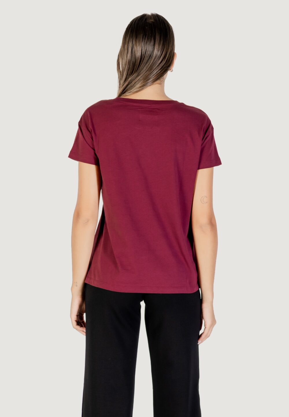 T-shirt Armani Exchange  Bordeaux - Foto 5